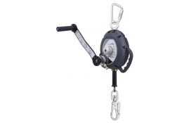 FA 2040110 - KALYPSO CAVO ANTICADUTA RETRATTILE MT 10 CON VERRICELLO DI SALVATAGGIO KRATOS